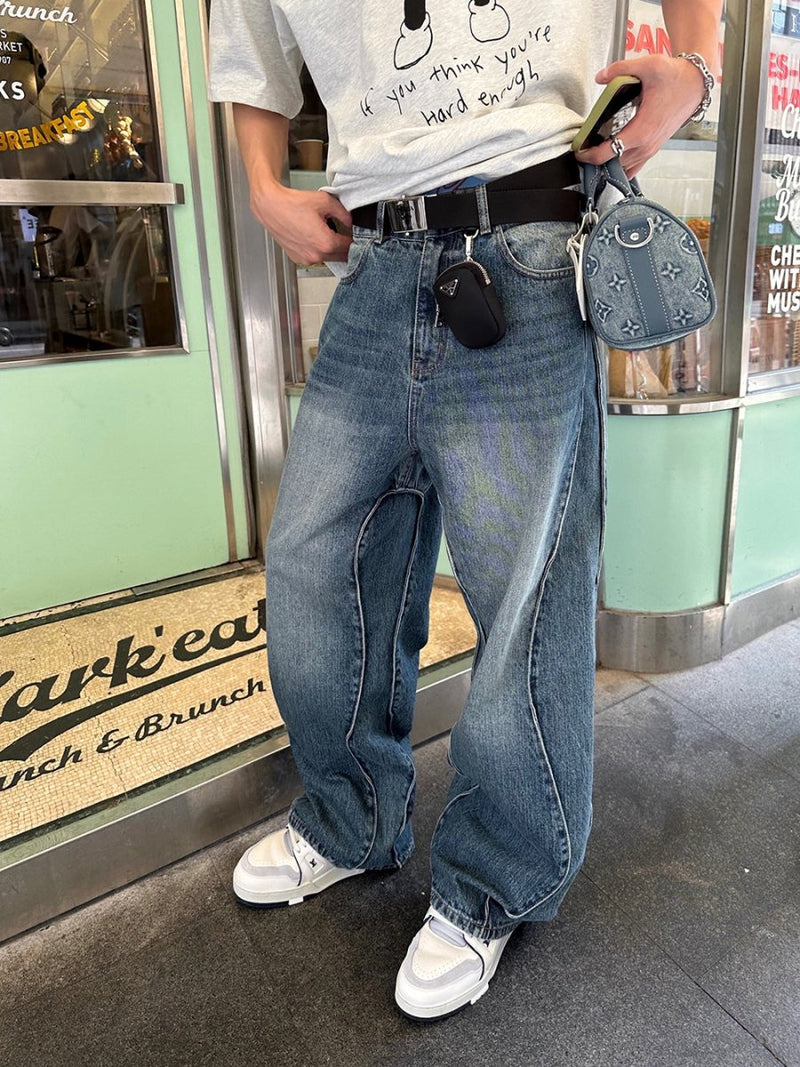 Wide denim Jeans or1824 - ORUN